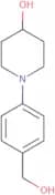 1-(4-Hydroxymethylphenyl)piperidin-4-ol