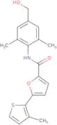 N-[4-(Hydroxymethyl)-2,6-dimethylphenyl]-5-(3-methyl-2-thienyl)-2-furancarboxamide