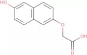 2-[(6-Hydroxy-2-naphthalenyl)oxy]acetic acid