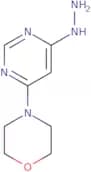 4-(6-hydrazino-4-pyrimidinyl)morpholine