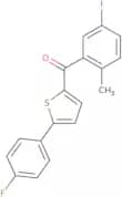2-(5-Iodo-2-methylbenzoyl)-5-(4-fluorophenyl)thiophene