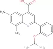 2-(2-Isopropoxyphenyl)-6,8-dimethylquinoline-4-carboxylic acid
