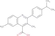 2-(4-Isopropylphenyl)-3,6-dimethylquinoline-4-carboxylic acid