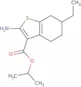Isopropyl 2-amino-6-ethyl-4,5,6,7-tetrahydro-1-benzothiophene-3-carboxylate