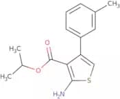 Isopropyl 2-amino-4-(3-methylphenyl)thiophene-3-carboxylate
