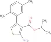 Isopropyl 2-amino-4-(2,5-dimethylphenyl)thiophene-3-carboxylate
