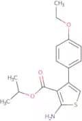 Isopropyl 2-amino-4-(4-ethoxyphenyl)thiophene-3-carboxylate