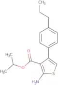 Isopropyl 2-amino-4-(4-propylphenyl)thiophene-3-carboxylate