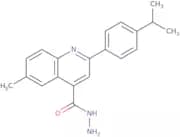 2-(4-Isopropylphenyl)-6-methylquinoline-4-carbohydrazide
