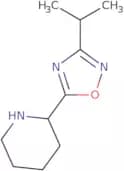 2-(3-Isopropyl-1,2,4-oxadiazol-5-yl)piperidine hydrochloride