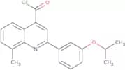 2-(3-Isopropoxyphenyl)-8-methylquinoline-4-carbonyl chloride