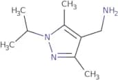 [(1-Isopropyl-3,5-dimethyl-1H-pyrazol-4-yl)methyl]amine