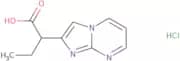 2-Imidazo[1,2-a]pyrimidin-2-ylbutanoic acid hydrochloride