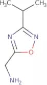 [(3-Isopropyl-1,2,4-oxadiazol-5-yl)methyl]amine hydrochloride