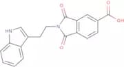 2-[2-(1H-Indol-3-yl)ethyl]-1,3-dioxoisoindoline-5-carboxylic acid
