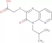 [(4-Isobutyl-3-oxo-3,4-dihydropyrido[2,3-b]pyrazin-2-yl)thio]acetic acid