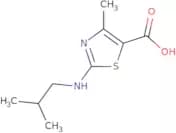 2-(Isobutylamino)-4-methyl-1,3-thiazole-5-carboxylic acid