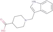 1-(1H-Indol-3-ylmethyl)piperidine-4-carboxylicacid