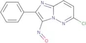 Imidazo[1,2-b]pyridazine,6-chloro-3-nitroso-2-phenyl-