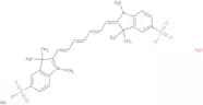 3H-Indolium,2-[7-(1,3-dihydro-1,3,3-trimethyl-5-sulfo-2H-indol-2-ylidene)-1,3,5-heptatrienyl]-1,3,…