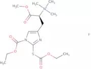 N(Im)-ethoxycarbonyl-S-ethoxycarbonyl L-ergothioneine methyl ester iodide