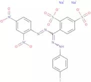 4-[1-(4-Iodophenyl)-5-(2,4-dinitrophenyl)-formaz-3-yl]-1,3-benzene disulfonate, disodium salt