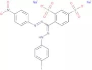 4-[1-(4-Iodophenyl)-5-(4-nitrophenyl)-formaz-3-yl]-1,3-benzene disulfonate, disodium salt