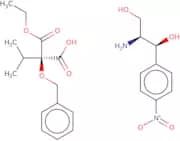 (2R)-2-Isopropyl-2-(benzyloxy)-propanedioic acid 1-ethyl ester (1S,2S)-2-amino-1-(4-nitrophenyl)-1…