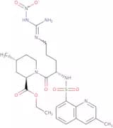 1-[5-[Imino(nitroamino)amino]-2-[[(3-methyl-8-quinolinyl)sulfonyl]amino]-1-oxopentyl]-4-methyl-eth…