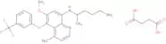 N-[6-Methoxy-4-Methyl-5-[3-(Trifluoromethyl)Phenoxy]Quinolin-8-Yl]Pentane-1,2-Diamine