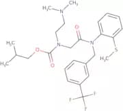 2-Methylpropyl N-(2-Dimethylaminoethyl)-N-[2-[(2-Methylsulfanylphenyl)-[[3-(Trifluoromethyl)Phenyl…