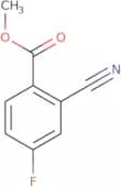 Methyl 2-cyano-4-fluorobenzoate
