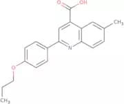 6-Methyl-2-(4-propoxyphenyl)quinoline-4-carboxylic acid