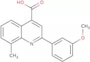 2-(3-Methoxyphenyl)-8-methylquinoline-4-carboxylic acid