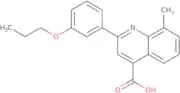 8-Methyl-2-(3-propoxyphenyl)quinoline-4-carboxylic acid