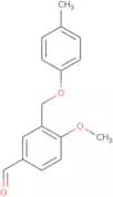4-Methoxy-3-[(4-methylphenoxy)methyl]benzaldehyde