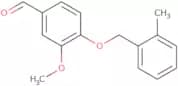 3-Methoxy-4-[(2-methylbenzyl)oxy]benzaldehyde