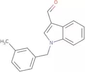 1-(3-Methylbenzyl)-1H-indole-3-carbaldehyde