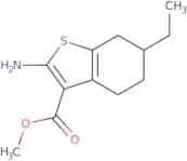 Methyl 2-amino-6-ethyl-4,5,6,7-tetrahydro-1-benzothiophene-3-carboxylate