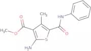 Methyl 2-amino-5-(anilinocarbonyl)-4-methylthiophene-3-carboxylate