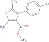 Methyl 2-amino-4-(4-chlorophenyl)-5-methylthiophene-3-carboxylate