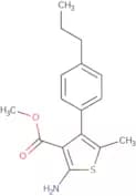 Methyl 2-amino-5-methyl-4-(4-propylphenyl)thiophene-3-carboxylate
