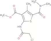 Methyl 2-[(chloroacetyl)amino]-5-[(dimethylamino)carbonyl]-4-methylthiophene-3-carboxylate