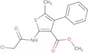 Methyl 2-[(chloroacetyl)amino]-5-methyl-4-phenylthiophene-3-carboxylate