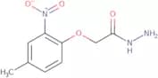 2-(4-Methyl-2-nitrophenoxy)acetohydrazide