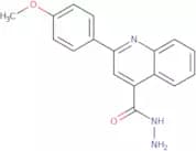 2-(4-Methoxyphenyl)quinoline-4-carbohydrazide