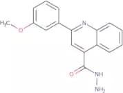2-(3-Methoxyphenyl)quinoline-4-carbohydrazide