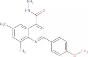 2-(4-Methoxyphenyl)-6,8-dimethylquinoline-4-carbohydrazide