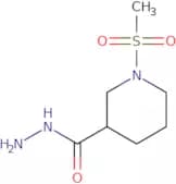 1-(Methylsulfonyl)piperidine-3-carbohydrazide