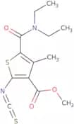 Methyl 5-[(diethylamino)carbonyl]-2-isothiocyanato-4-methylthiophene-3-carboxylate